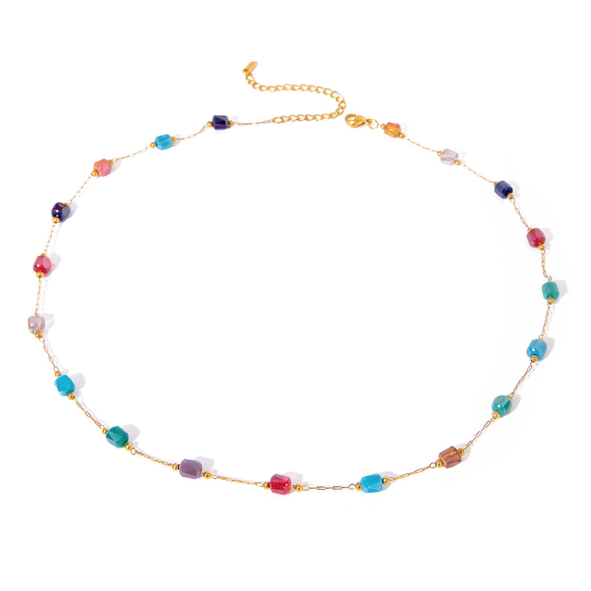 Pop Color Glass Necklace
